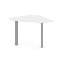 Style Project Next SN-59.UPRG-001 (Белый/Серый металл) Угловой элемент переговорного стола