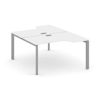 Style Project Next SN-59P.DRPA-022 (Белый/Серый металл) Рабочая станция эргономичная