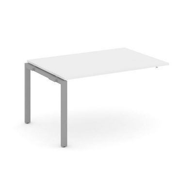 Style Project Next SN-59P.NSPRG-003.3 (Белый/Серый металл) Проходной наборный элемент переговорного стола