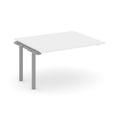 Style Project Next SN-59P.NSPRG-034.3 (Белый/Серый металл) Проходной наборный элемент переговорного стола