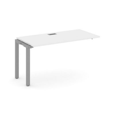 Style Project Next SN-59P.ONRS-021 (Белый/Серый металл) Проходной наборный элемент