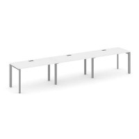 Style Project Next SN-59P.ORS-052 (Белый/Серый металл) Рабочая станция односторонняя