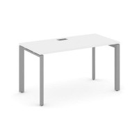 Style Project Next SN-59P.SP-001 (Белый/Серый металл) Стол письменный