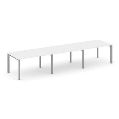 Style Project Next SN-59P.SPRG-021.3 (Белый/Серый металл) Стол переговорный