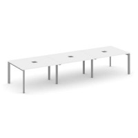 Style Project Next SN-59P.SPRG-053 (Белый/Серый металл) Стол переговорный