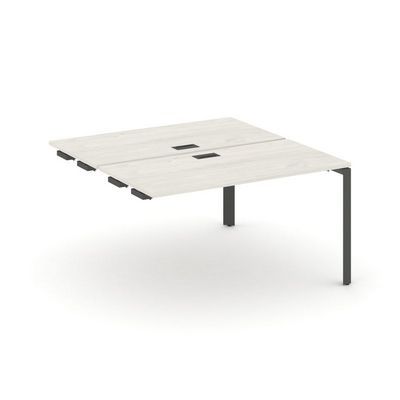 Style Project Next SN-59P.DPRS-001 (Дуб наварра/Антрацит металл) Стол приставка к опорным элементам