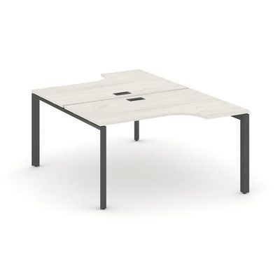 Style Project Next SN-59P.DRPA-011 (Дуб наварра/Антрацит металл) Рабочая станция эргономичная