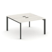 Style Project Next SN-59P.DRS-002 (Дуб наварра/Антрацит металл) Рабочая станция двухсторонняя