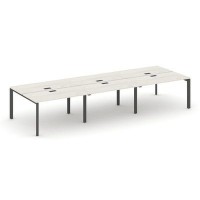 Style Project Next SN-59P.DRS-072 (Дуб наварра/Антрацит металл) Рабочая станция двухсторонняя