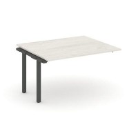 Style Project Next SN-59P.NSPRG-032.3 (Дуб наварра/Антрацит металл) Проходной наборный элемент переговорного стола