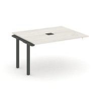 Style Project Next SN-59P.NSPRG-034 (Дуб наварра/Антрацит металл) Проходной наборный элемент переговорного стола