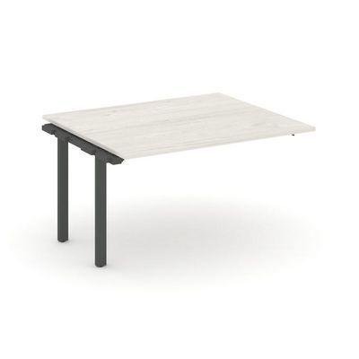 Style Project Next SN-59P.NSPRG-034.3 (Дуб наварра/Антрацит металл) Проходной наборный элемент переговорного стола