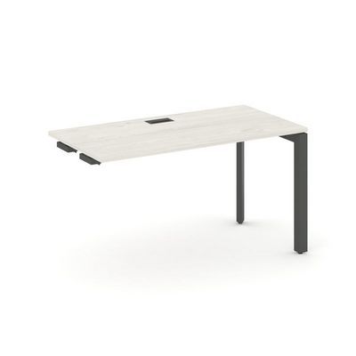 Style Project Next SN-59P.OPRS-002 (Дуб наварра/Антрацит металл) Стол приставка к опорным элементам