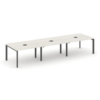 Style Project Next SN-59P.SPRG-054 (Дуб наварра/Антрацит металл) Стол переговорный