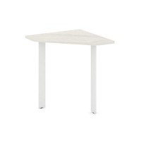 Style Project Next SN-59.USP-011 (Дуб наварра/Белый металл) Угловой элемент стола