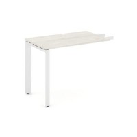 Style Project Next SN-59P.BR-003 (Дуб наварра/Белый металл) Брифинг приставка