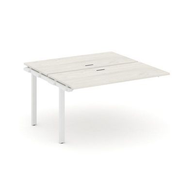 Style Project Next SN-59P.DNRS-001 (Дуб наварра/Белый металл) Проходной наборный элемент