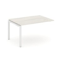 Style Project Next SN-59P.NSPRG-003.3 (Дуб наварра/Белый металл) Проходной наборный элемент переговорного стола