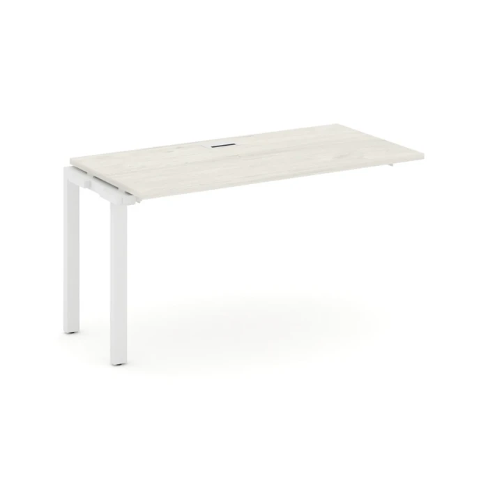 SN-59P.ONRS-002 (Дуб наварра/Белый металл) Проходной наборный элемент