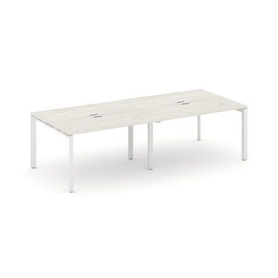 Style Project Next SN-59P.SPRG-043 (Дуб наварра/Белый металл) Стол переговорный