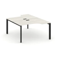 SN-59P.DRPA-021 (Дуб наварра/Черный металл) Рабочая станция эргономичная