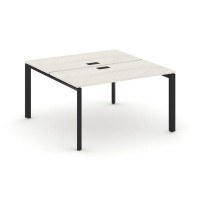 Style Project Next SN-59P.DRS-023 (Дуб наварра/Черный металл) Рабочая станция двухсторонняя