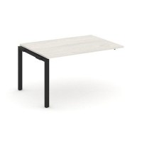 Style Project Next SN-59P.NSPRG-003.3 (Дуб наварра/Черный металл) Проходной наборный элемент переговорного стола