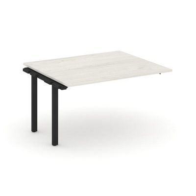 Style Project Next SN-59P.NSPRG-033.3 (Дуб наварра/Черный металл) Проходной наборный элемент переговорного стола