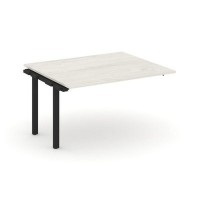 Style Project Next SN-59P.NSPRG-034.3 (Дуб наварра/Черный металл) Проходной наборный элемент переговорного стола