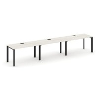 Style Project Next SN-59P.ORS-053 (Дуб наварра/Черный металл) Рабочая станция односторонняя