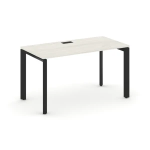 SN-59P.SP-001 (Дуб наварра/Черный металл) Стол письменный