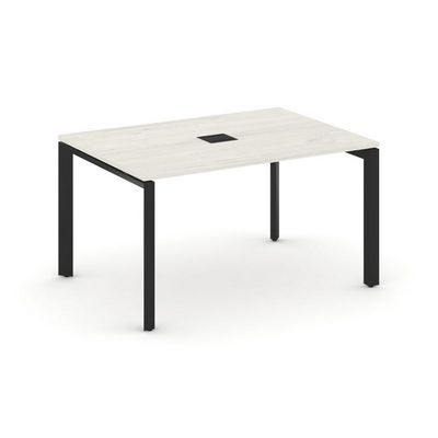 Style Project Next SN-59P.SPRG-004 (Дуб наварра/Черный металл) Стол переговорный