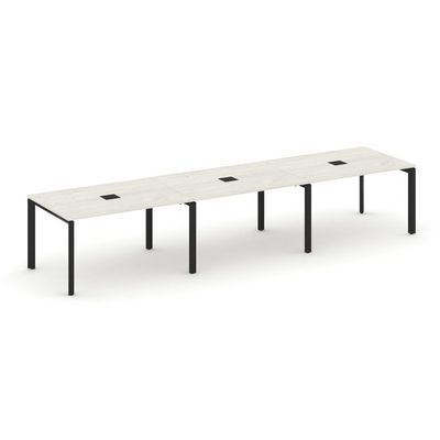 Style Project Next SN-59P.SPRG-021 (Дуб наварра/Черный металл) Стол переговорный