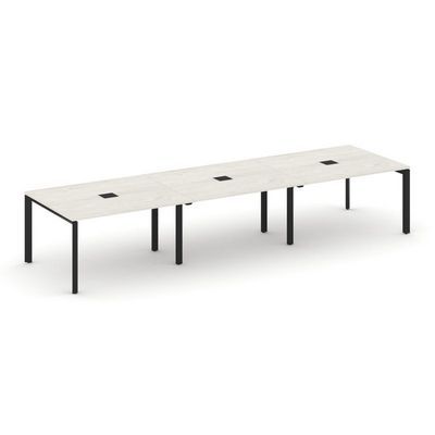 Style Project Next SN-59P.SPRG-054 (Дуб наварра/Черный металл) Стол переговорный
