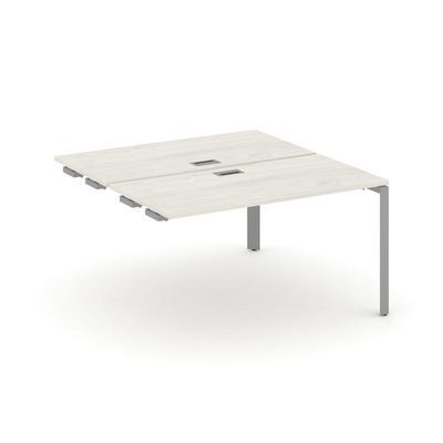 Style Project Next SN-59P.DPRS-001 (Дуб наварра/Серый металл) Стол приставка к опорным элементам