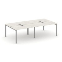 Style Project Next SN-59P.DRS-053 (Дуб наварра/Серый металл) Рабочая станция двухсторонняя