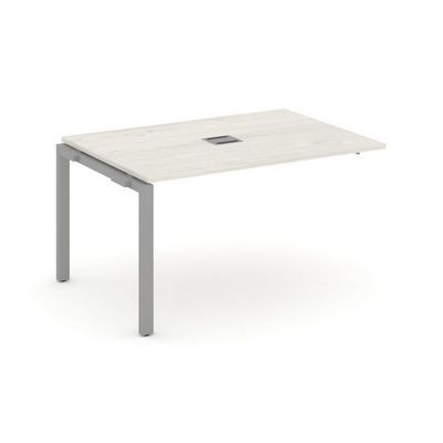 Style Project Next SN-59P.NSPRG-003 (Дуб наварра/Серый металл) Проходной наборный элемент переговорного стола