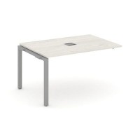 Style Project Next SN-59P.NSPRG-004 (Дуб наварра/Серый металл) Проходной наборный элемент переговорного стола