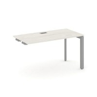 Style Project Next SN-59P.OPRS-022 (Дуб наварра/Серый металл) Стол приставка к опорным элементам