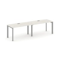 Style Project Next SN-59P.ORS-013 (Дуб наварра/Серый металл) Рабочая станция односторонняя