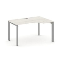 Style Project Next SN-59P.SPA-002(R) (Дуб наварра/Серый металл) Стол рабочий эргономичный, правый