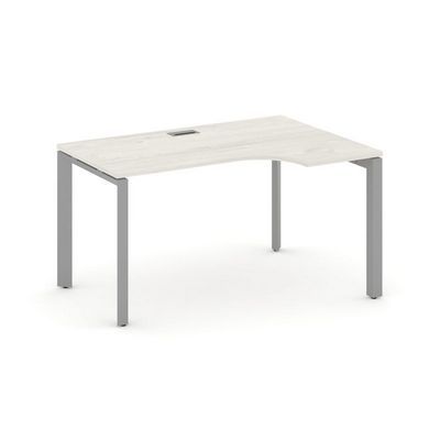 Style Project Next SN-59P.SPA-011(R) (Дуб наварра/Серый металл) Стол рабочий эргономичный, правый