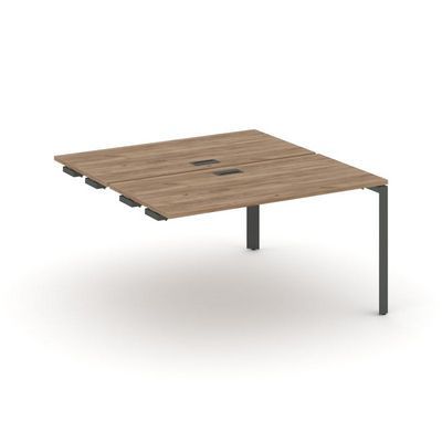 Style Project Next SN-59P.DPRS-003 (Дуб табак/Антрацит металл) Стол приставка к опорным элементам