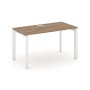 Style Project Next SN-59P.SP-014 (Дуб табак/Белый металл) Стол письменный