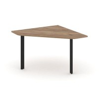 Style Project Next SN-59.UPRG-031 (Дуб табак/Черный металл) Угловой элемент переговорного стола