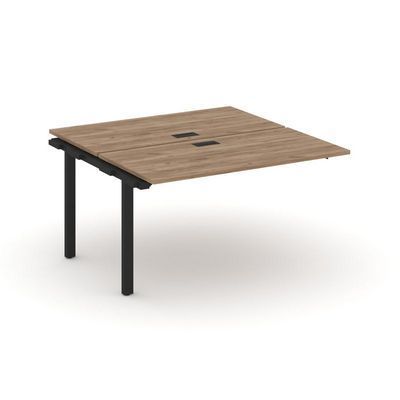 Style Project Next SN-59P.DNRS-013 (Дуб табак/Черный металл) Проходной наборный элемент