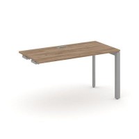 Style Project Next SN-59P.OPRS-002 (Дуб табак/Серый металл) Стол приставка к опорным элементам
