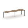 Style Project Next SN-59P.ORS-003 (Дуб табак/Серый металл) Рабочая станция односторонняя