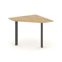 Style Project Next SN-59.UPRG-001 (Тиквуд светлый/Антрацит металл) Угловой элемент переговорного стола