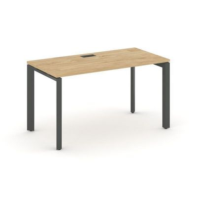 Style Project Next SN-59P.SP-012 (Тиквуд светлый/Антрацит металл) Стол письменный